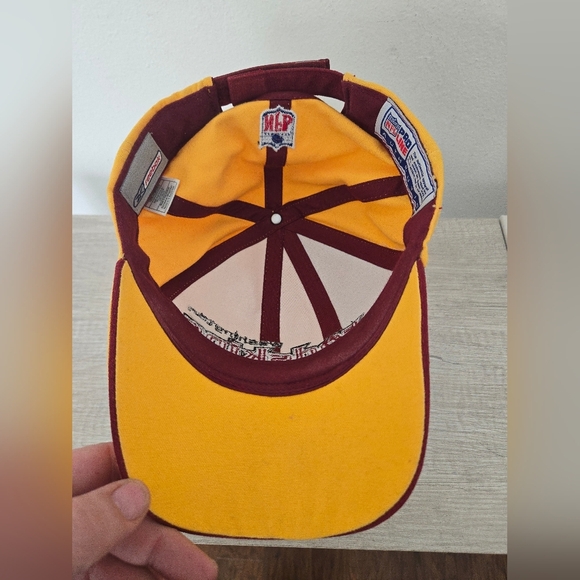 Vintage Reebok Pro Line Washington Redskins Hat Cap Mens One Size Fits All - Picture 5 of 7